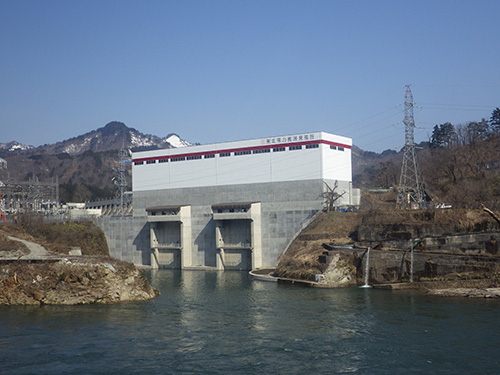 東北電力　鹿瀬発電所大規模改修工事