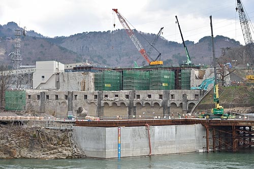 東北電力　鹿瀬発電所大規模改修工事