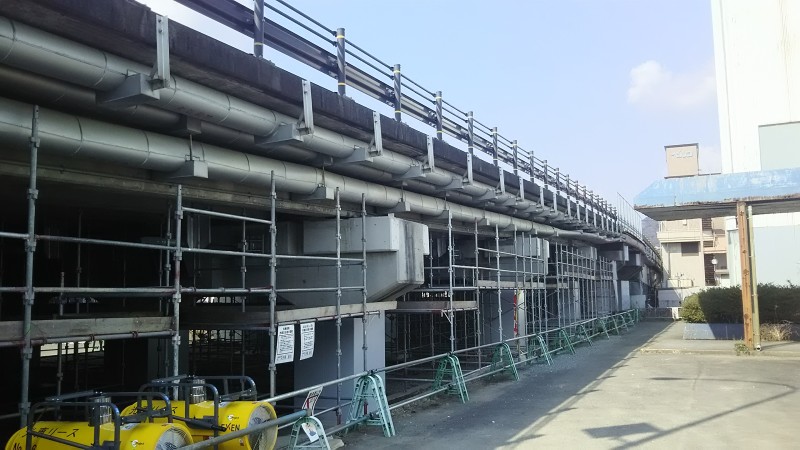 主要県道山口防府線（山口跨線橋）橋梁補修（防安交付金耐震）地方道工事　第２工区