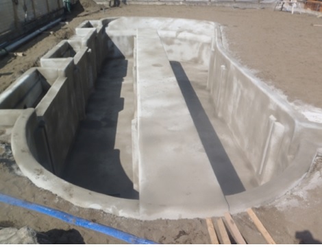 新江ノ島水族館　ウミガメプール設置工事