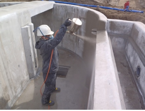 新江ノ島水族館　ウミガメプール設置工事