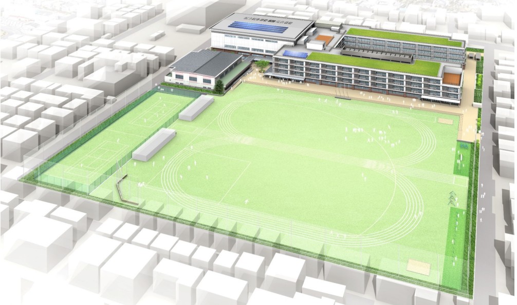 越谷市立小中一貫校（仮称）蒲生学園新校舎建設工事