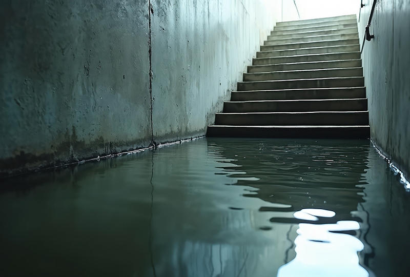 地下空間への漏水を防ぐ