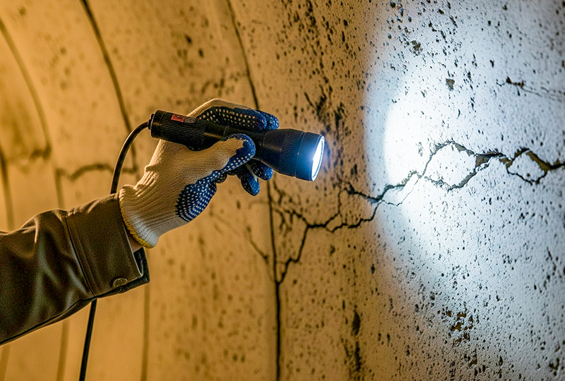 ひび割れを自己修復し劣化の連鎖を断つ