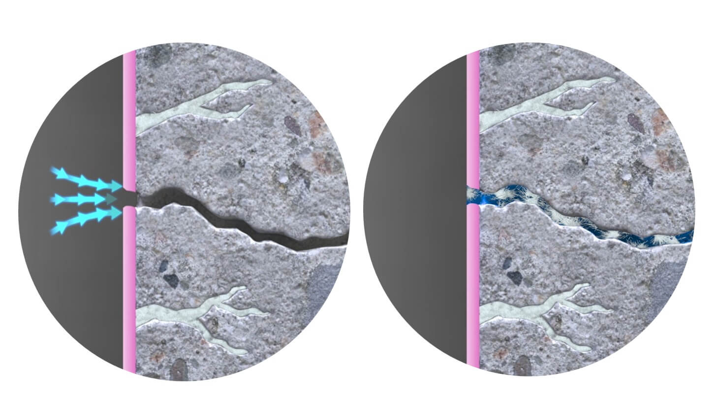 【第2回】結晶増殖型躯体防水の適用範囲とひび割れ自己修復メカニズム｜コンクリートを「生きている」防水層に変える技術